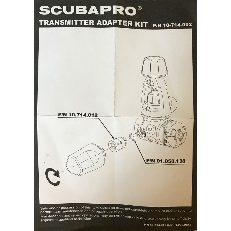Extension pour émetteur Scubapro