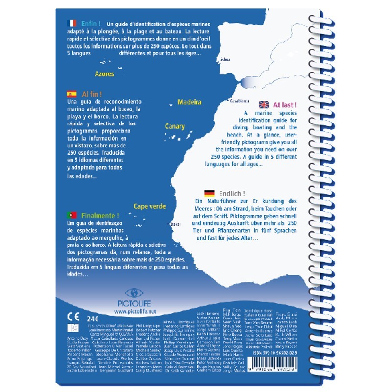 Livre immergeable Pictolife Macaronésie