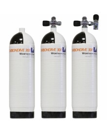 Bouteille aluminium personnalisable - bloc 1.5 Litres - 232 bars Type de  Robinet de plongée Aucun