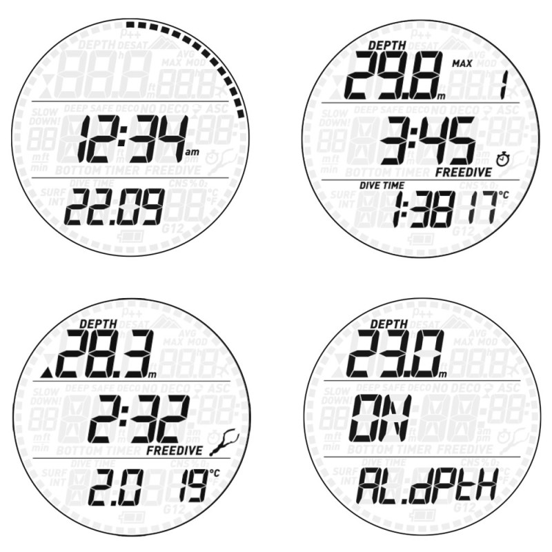 Ordinateur Smart Apnea blanc Mares