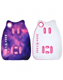 Sur-enveloppe réversible blanc / pink galaxy pour gilet Rogue Aqualung