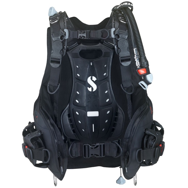 Gilet Hydros X femme Scubapro ultra confortable avec son harnais en Monprene