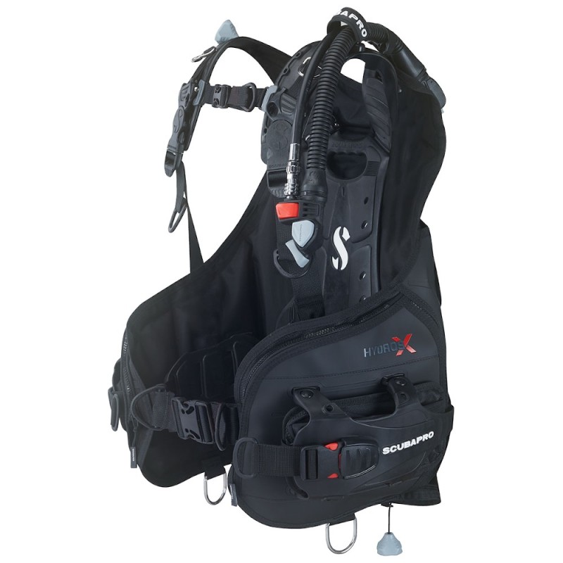 Gilet Hydros X femme Scubapro ultra confortable avec son harnais en Monprene