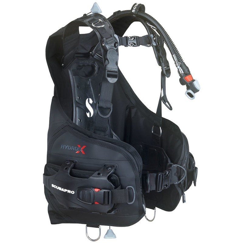 Gilet Hydros X femme Scubapro ultra confortable avec son harnais en Monprene