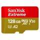 Carte mémoire Micro SD 128Go Extreme SanDisk