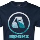 T-shirt Apeks navy