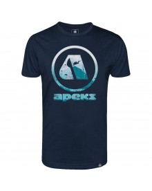 T-shirt Apeks navy