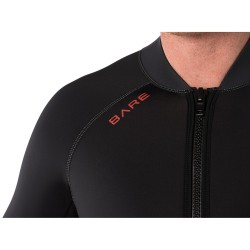 Top Exowear avec zip manches longues