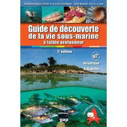 Livre Guide découverte de la vie sous-marine Atlantique et Manche éditions gap