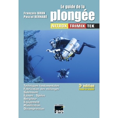 Le guide de la plongée NITROX TRIMIX TEK – 3ème édition