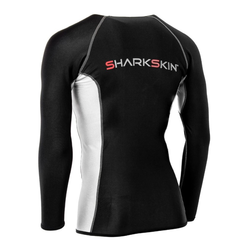 top sharkskin manches longues homme