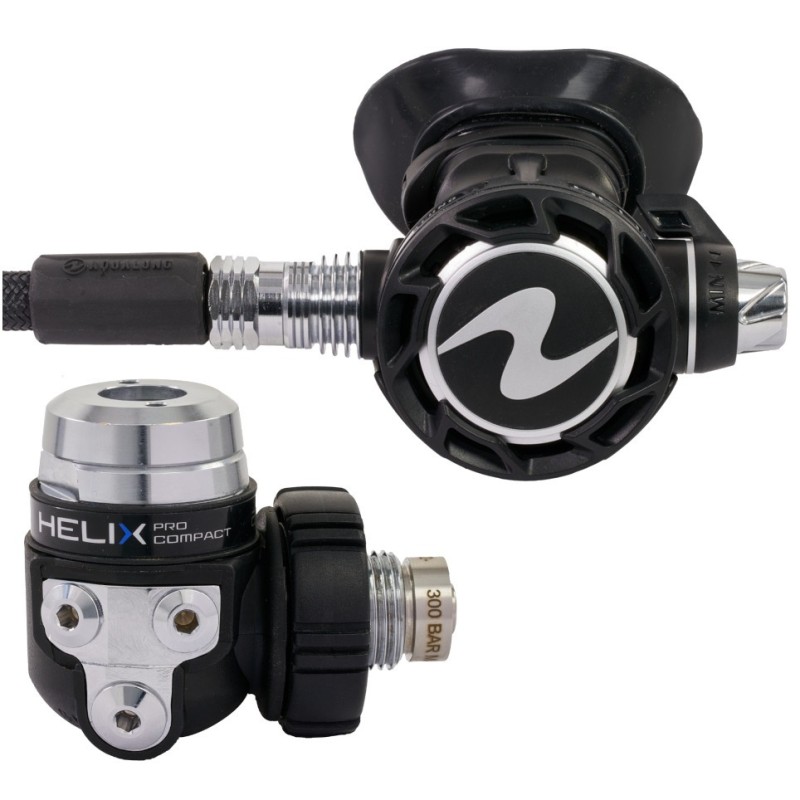Détendeur Helix Compact Pro Aqualung, idéal pour les voyages