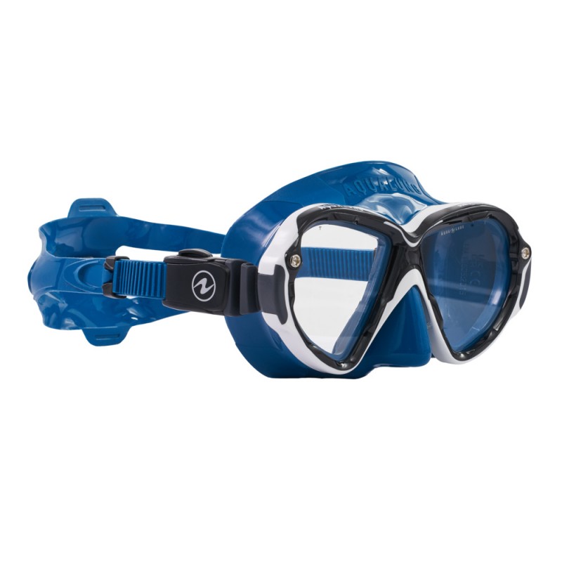 Aqualung Masque pour plongée en apnée Vita avec verre miroir - Unisexe
