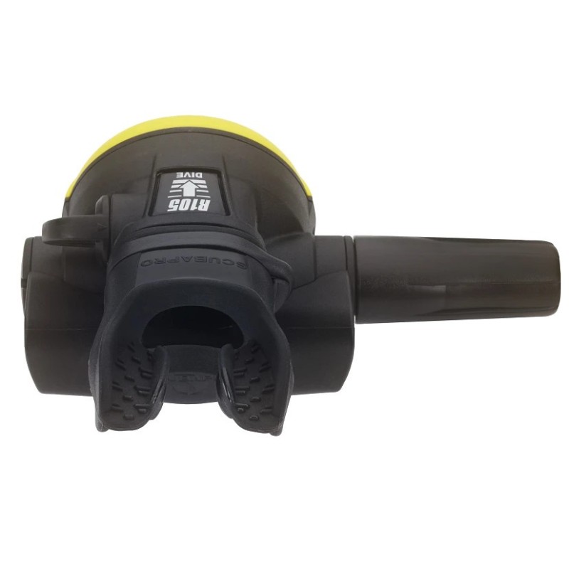 Octopus R105 Scubapro, un détendeur de secours simple et performant.