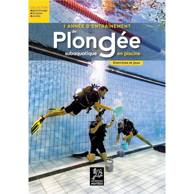 entraînement de plongée subaquatique en piscine