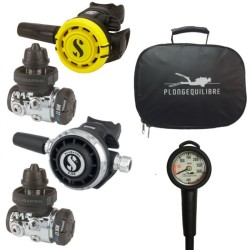 Pack détendeur Scubapro MK17 evo G260 moniteur