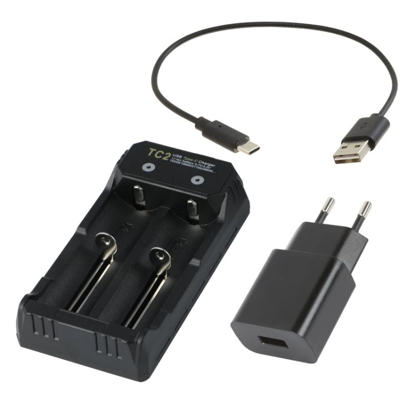 Chargeur double accus 18650 et 26650 BigBlue
