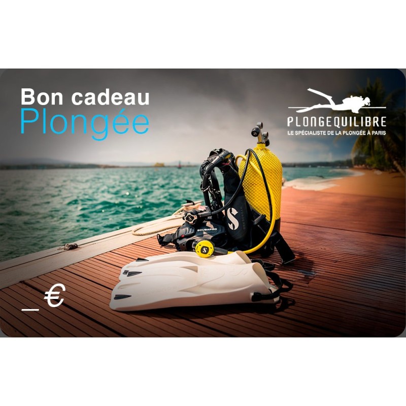Bon cadeau Plongéquilibre