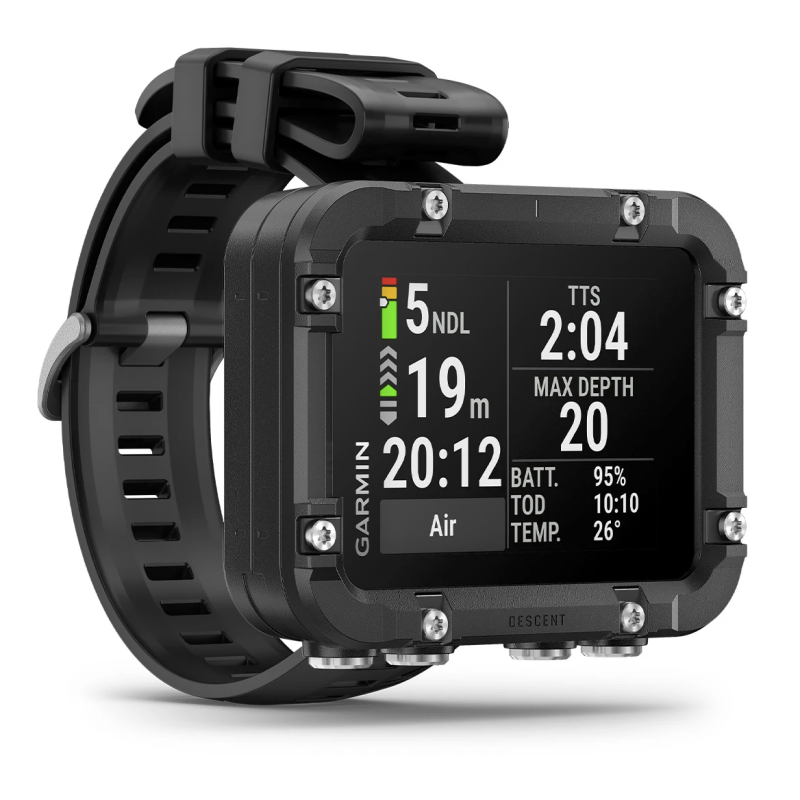 Garmin Descent X30 I ordinateur de plongée écran large I multi-gaz