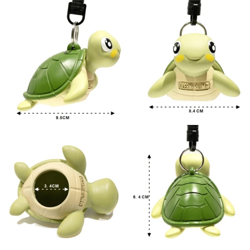 Accroche octopus Tortue I Accessoire plongée fun