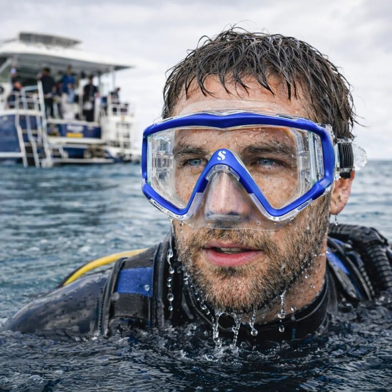 Masque de plongée Crystal Scubapro | Plongequilibre Paris