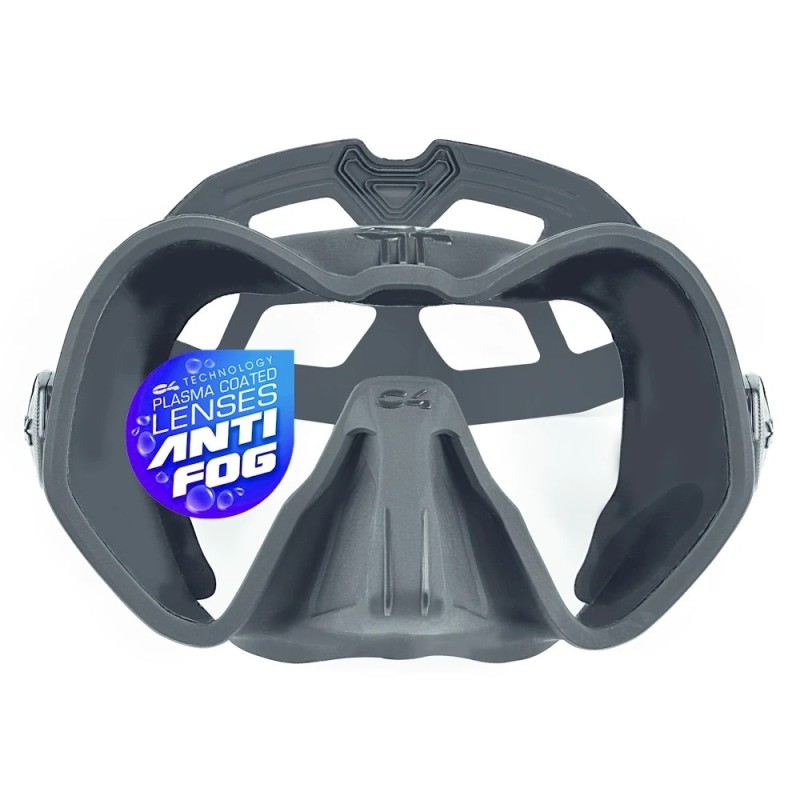 Masque d'apnée panoramique antibuée | Skyline antifog C4 Carbon