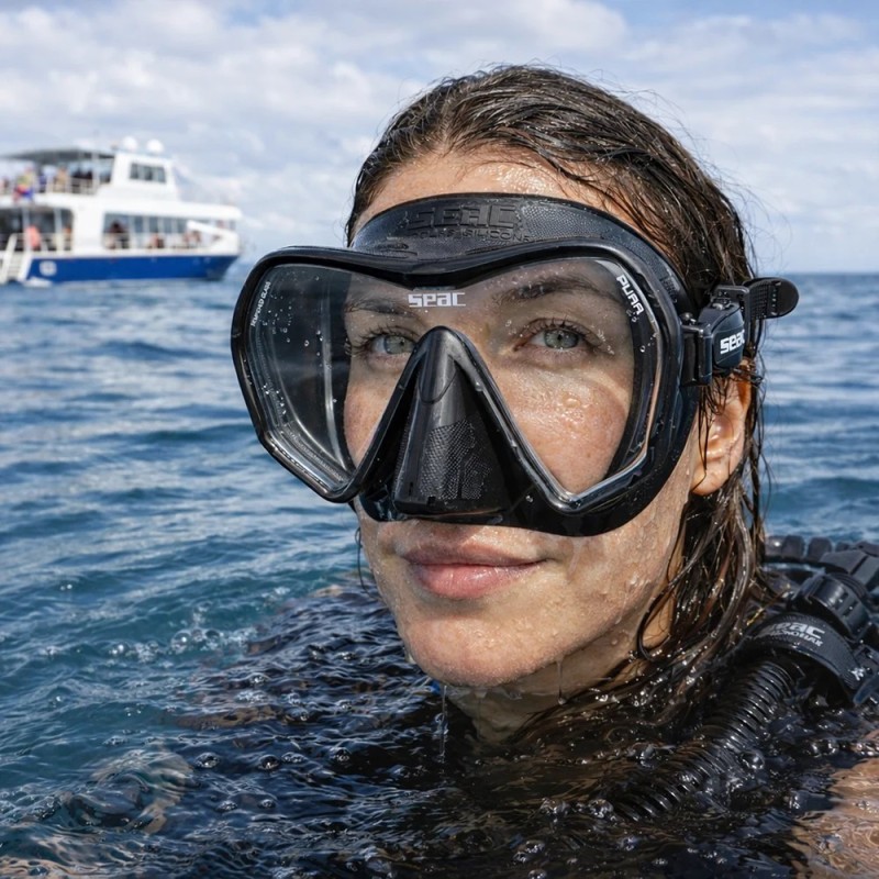 Masque de plongée Seac Pura AT | Plongequilibre Paris