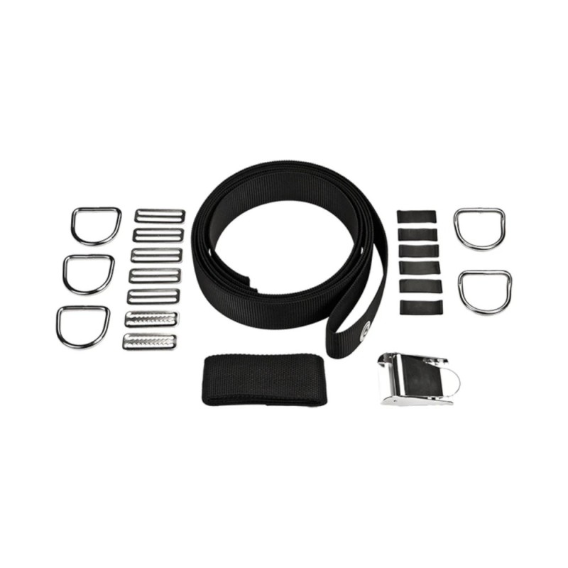 Harnais Xdeep sangle rigide avec anneaux D inox 6mm