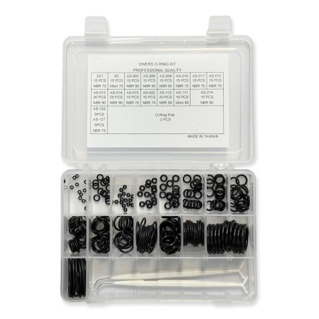 Kit de joints toriques OMS nitrile et Viton pour plongée sous-marine