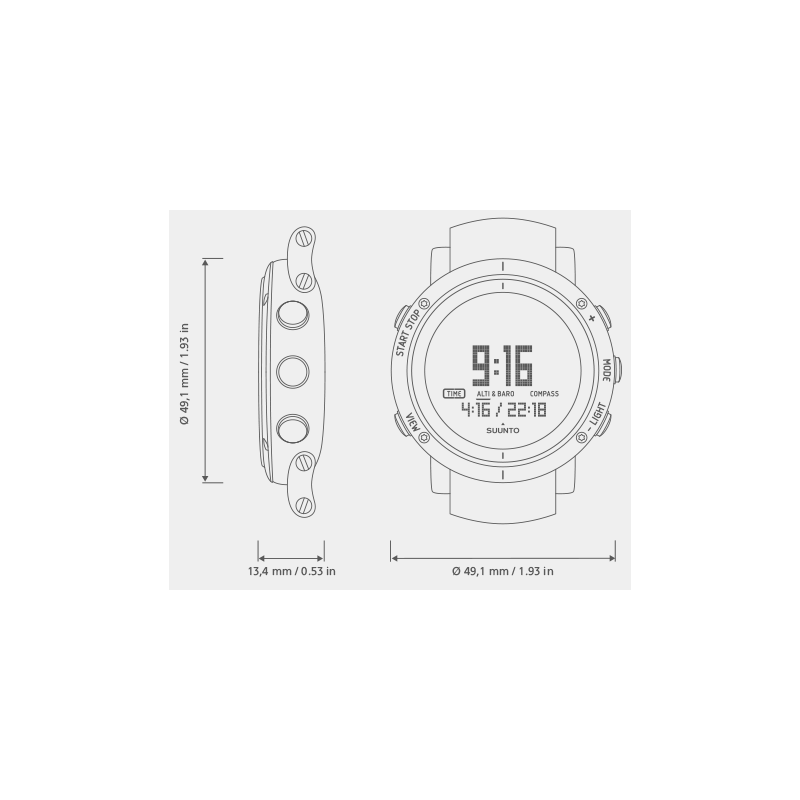 suunto Core alu blanc pur