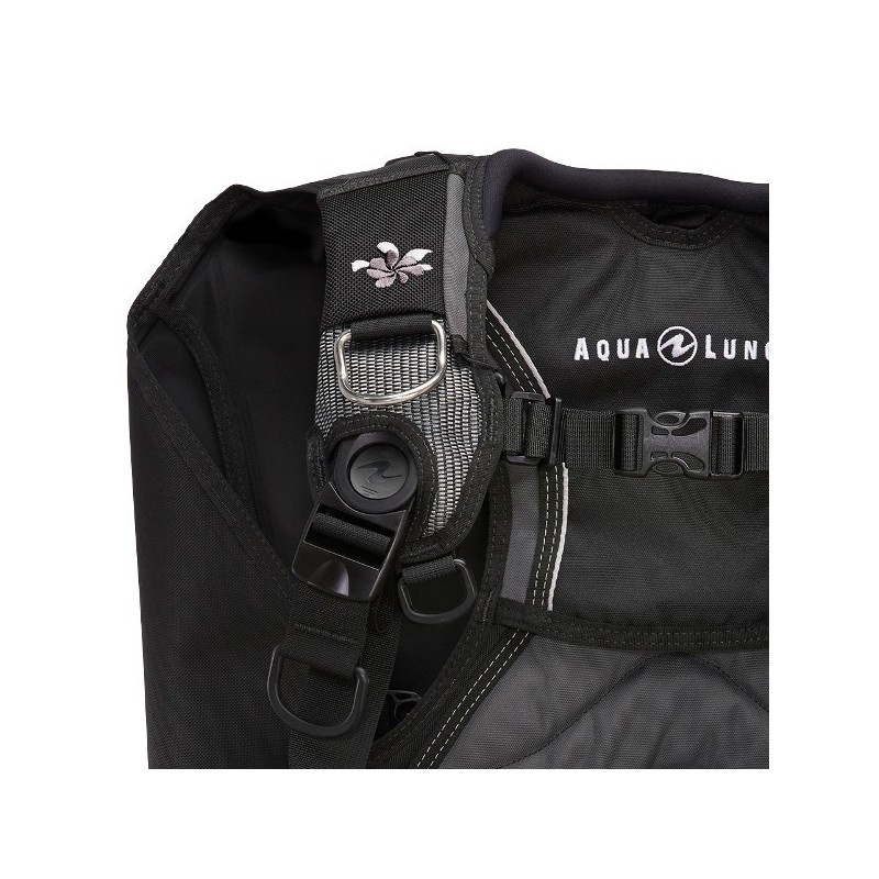 Gilet Lotus Aqualung, un gilet dorsal spécialement conçu pour les femmes