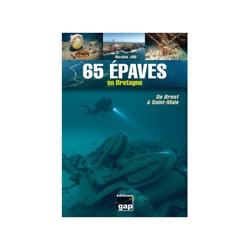 Livre 65 épaves en Bretagne